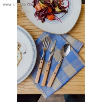 Вилка столовая из нержавеющей стали &laquo;Эко стейк&raquo;, h=19,5 см, толщина 1,5 мм