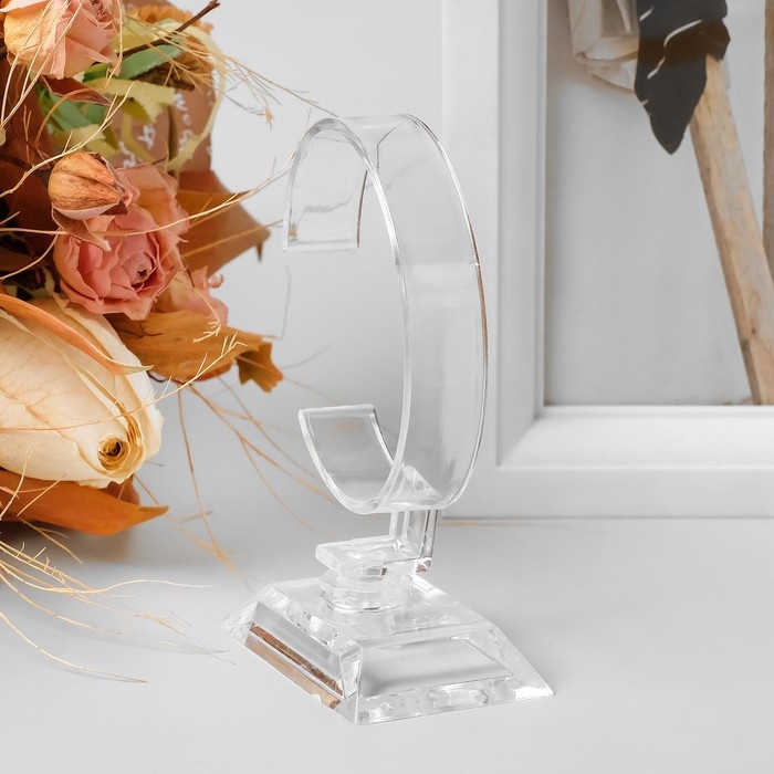 Подставка для часов/браслетов, основание 3,5&times;5,5&times;10 см, оргстекло 2 мм