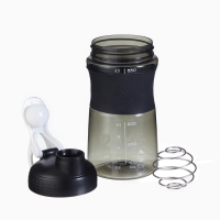 Шейкер, серия: Work, "Мастер К", 550 мл, 19.5 х 7.8 см, черный