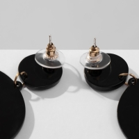 Серьги акрил &laquo;Маска&raquo; китайская, цветные