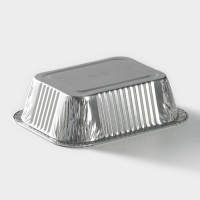 Набор форм из фольги для выпечки и запекания Доляна, 250 мл, 12,5&times;9,8&times;3,3 см, 3 шт