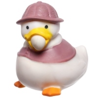 Резиновая игрушка для ванны &laquo;Утенок с пузырем&raquo;, 6 см, цвет МИКС, Крошка Я