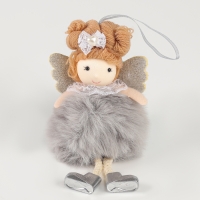 Новый год! Ёлочное украшение кукла &laquo;Фея&raquo;, с бантиком