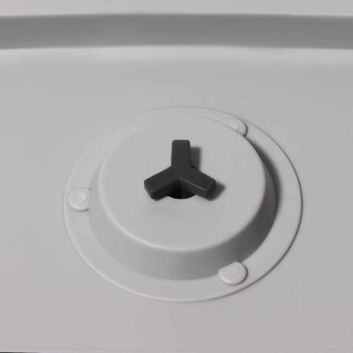 Ланч - бокс с вакуумным клапаном Доляна, 800 мл, 16,7&times;12&times;8,5 см, прозрачный