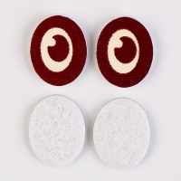 Глаза, набор 50 шт., размер 1 шт. &mdash; 1 &times; 1,2 см