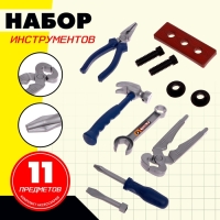 Набор инструментов &laquo;Столяр&raquo;, 11 предметов, цвет МИКС