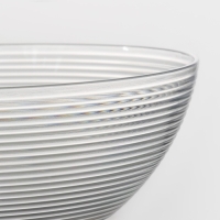 Салатник Доляна &laquo;Шарм&raquo;, d=23 см, высота 9,5 см, 2,2л, цвет прозрачный