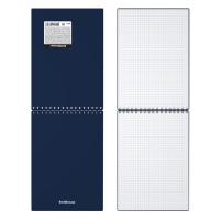 Блокнот А5, 60 листов в клетку, на гребне ErichKrause Classic, пластиковая обложка, блок офсет