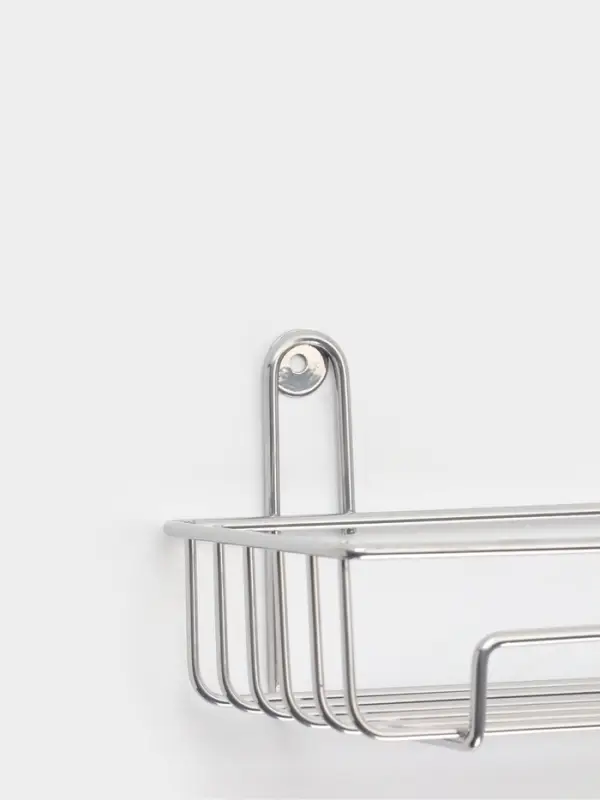 Полка для ванной 29*12,5*10 см, цвет хром