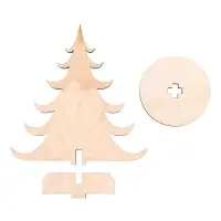 Модель из дерева &laquo;Ёлка сборная №2&raquo;