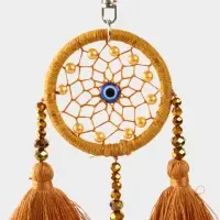 Брелок "Ловец снов" 17 см, цв. медный