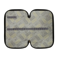 Пенал 2 секции, 125 х 205 х 40 мм, Calligrata 30П26/2 "Тачка", ламинированный картон