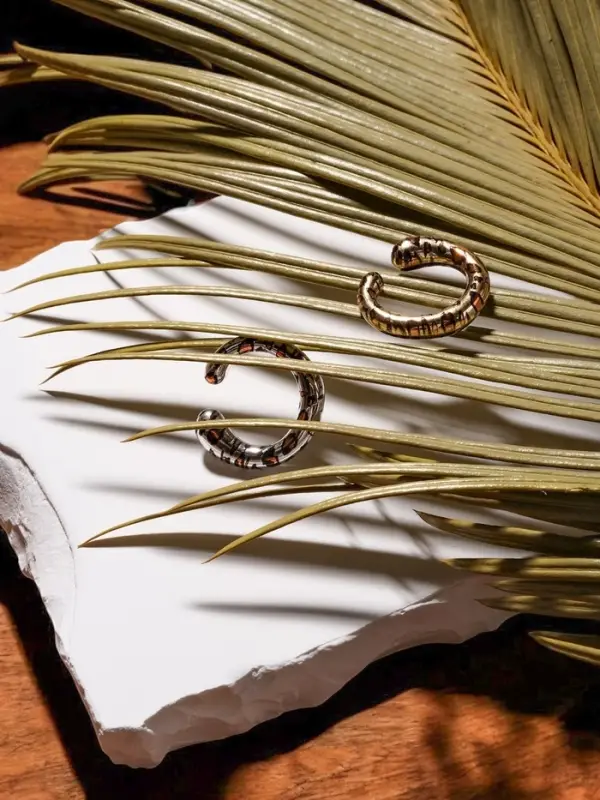 Серьги каффы &laquo;Леопард&raquo; набор 2 шт, цветные