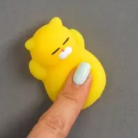 Антистресс игрушка - мялка &laquo;Кошечка&raquo;, жёлтый