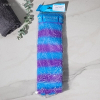 Мочалка для тела Доляна &laquo;Махровая&raquo;, 12&times;45 см, МИКС