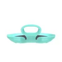 Санки-ледянки с мягкой сидушкой &laquo;Вираж&raquo;, бирюзовые, 39&times;37см