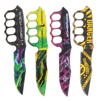 Деревянное оружие, детское сувенирное &laquo;Нож кастет&raquo;, МИКС, 27,5 х 6,4 см