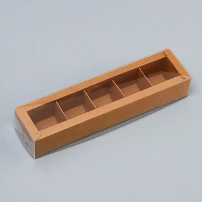 Коробка для 5 конфет, 22&times;5.5&times;3.5 см