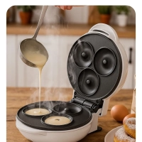 Вафельница электрическая для пончиков КТ-4630 - 550 Вт