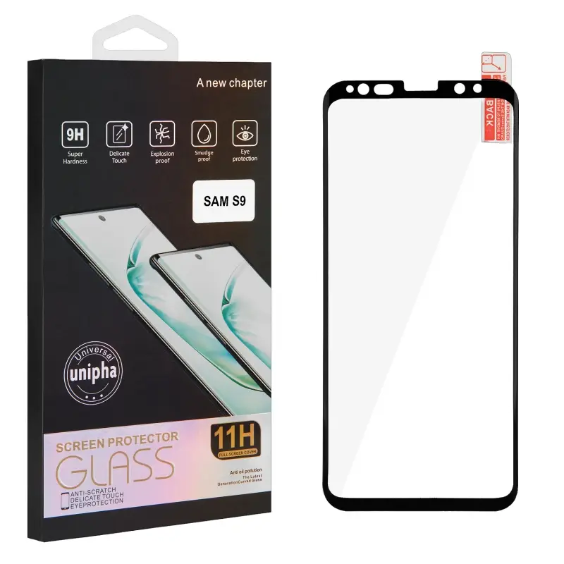 Защитное стекло Samsung S9 полный клей 0.18mm