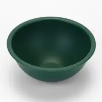 Миска для животных Дубль Мини  0,2 л , Soft-touch, изумруд