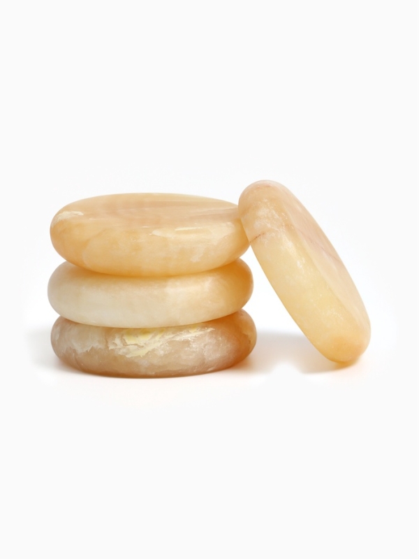 Камни для СПА 8*8 оливковый 4 шт