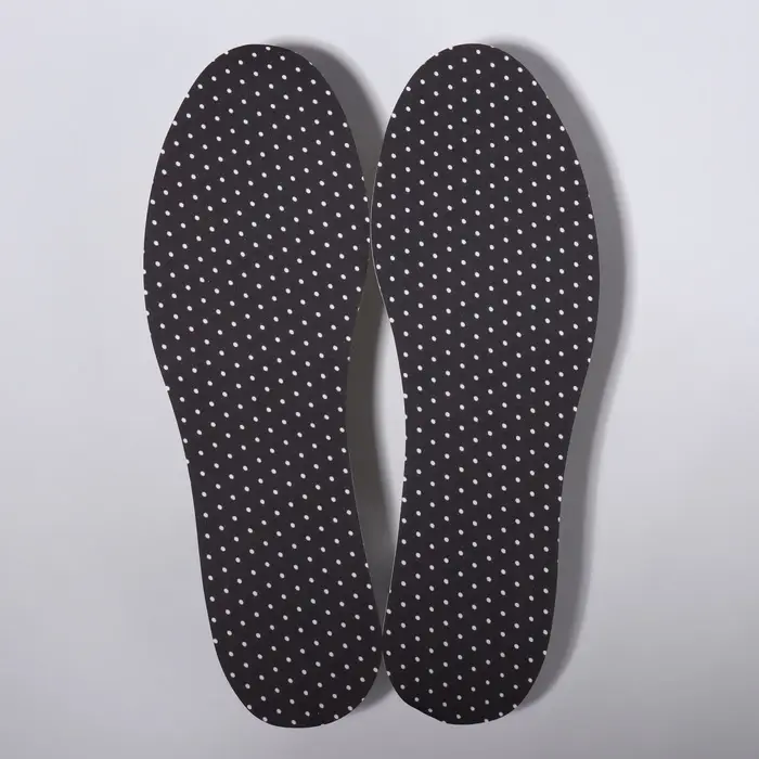 Стельки для обуви, универсальные, р-р RU до 34.5 (р-р Пр-ля до 36), 23 см, пара, чёрные