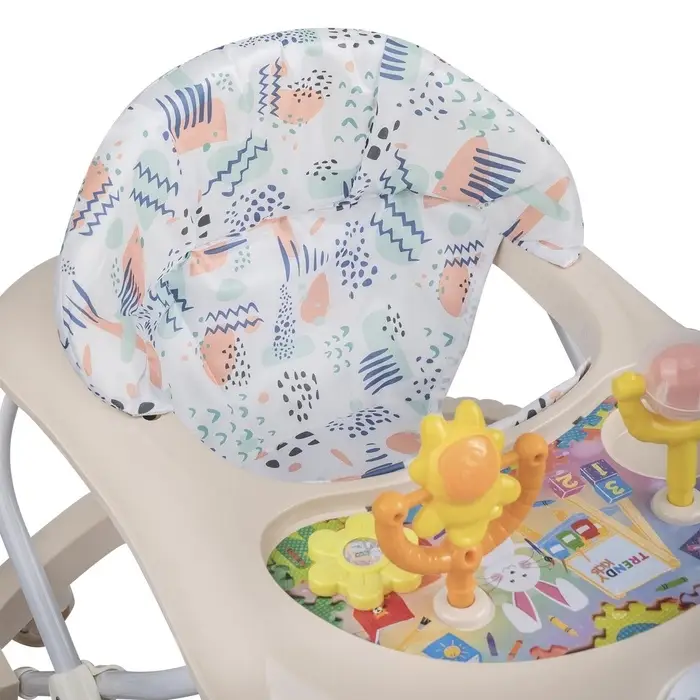 Ходунки &laquo;Верный друг&raquo;, 7 колес, муз. игрушки, бежевый