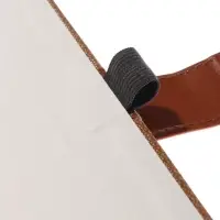 Ежедневник недатированный формат А5, с хлястиком, 128л, линия, пвх, Коричневый