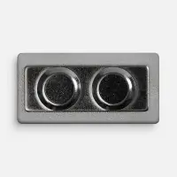 Значок Magnet Matto, серебристый