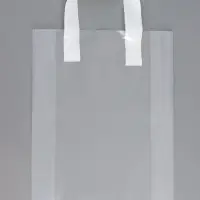 Пакет полиэтиленовый с боковой складкой и петлевой ручкой, прозрачный, 25&times;32+8 см &plusmn; 5% 60 мкм