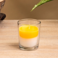 Свеча ароматическая "Candle" 100 гр, сияние+хлопок