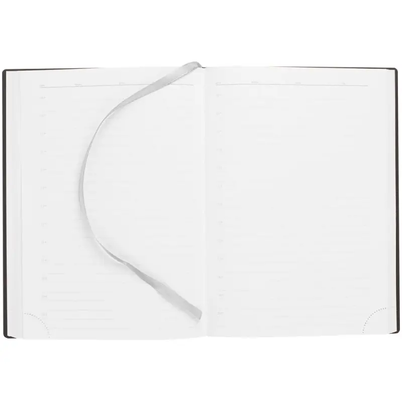 Ежедневник Vivian Metal, недатированный, серый