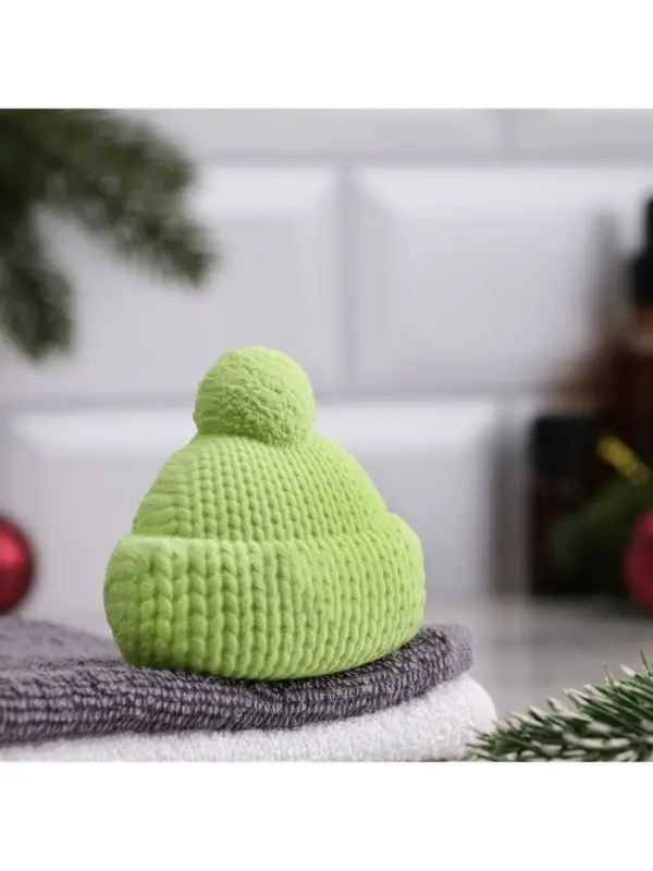 Бомбочка для ванн "Шапочка" с ароматом печенья, 55 г