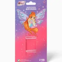 Заколка для волос &laquo;Цветы&raquo; 2 шт, Винкс