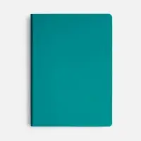 Ежедневник Flex Shall New, недатированный, бирюзовый