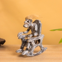 Сувенир &laquo;Аборигены старец&raquo;, 7&times;14&times;16 см, дерево