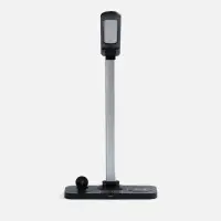 Настольная лампа с беспроводной зарядкой Power Light, черная