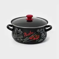 Кастр.сфер. 4л (черная)Болоньезе