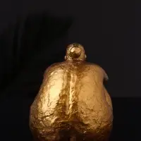 Фигура "Дама" 9х8х8 см, бронза