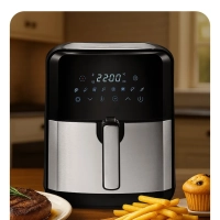 Аэрогриль электрический с поддоном КТ-2239 - 4.5 л - 1700 Вт