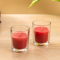 Набор свечей "DAZZLE CANDLE" 70 гр, красное яблоко