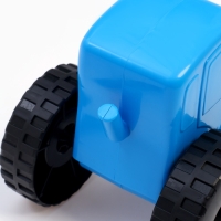 Каталка &laquo;Синий трактор&raquo; с ручкой, пластиковая