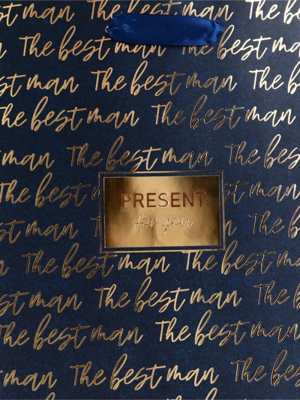 Пакет подарочный вертикальный "Present for you", 18 х 23 х10 см