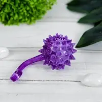 Мяч &laquo;Ёжик&raquo;, световой, 4,5 см, цвета МИКС