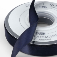 Лента атласная двухсторонняя №330 15мм*25&plusmn;1м кобальт TR