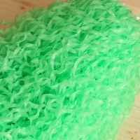 Мочалка банная  "Бублик" большая цвет МИКС 32 см