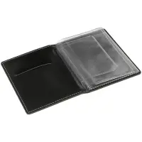 Обложка для автодокументов &laquo;Комфорт&raquo;, черная