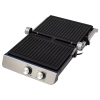 Электрогриль HYG-5047 2200Вт серебристый