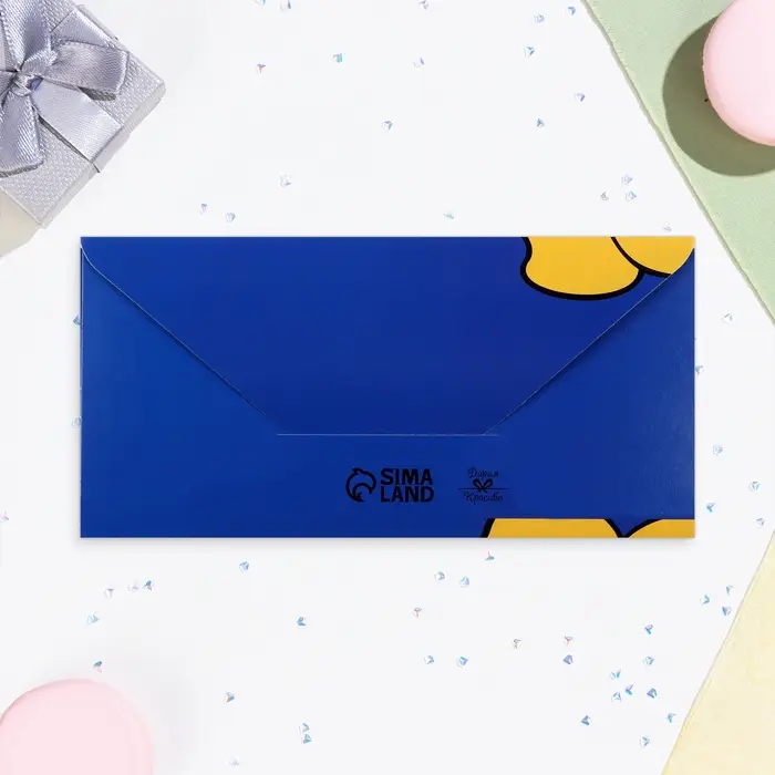 Конверт для денег "Это тебе, кря!" уточки, 16х8 см